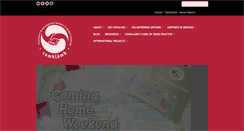 Desktop Screenshot of comhlamh.org